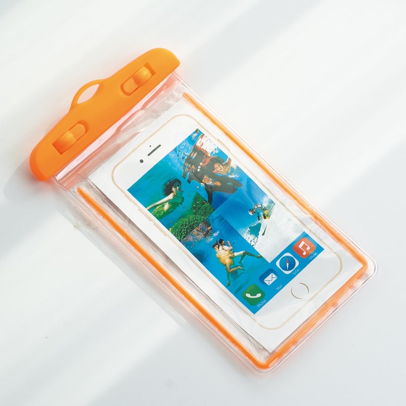 Waterproof Mobile Phone Bag – Transparent PVC Case for Swimming and Snorkeling - Image 1